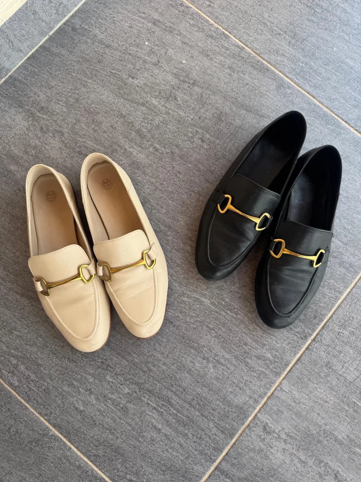 Këpucë për femra Massimo Dutti, horsebit, lëkurë, 37 — foto 1 nga 7