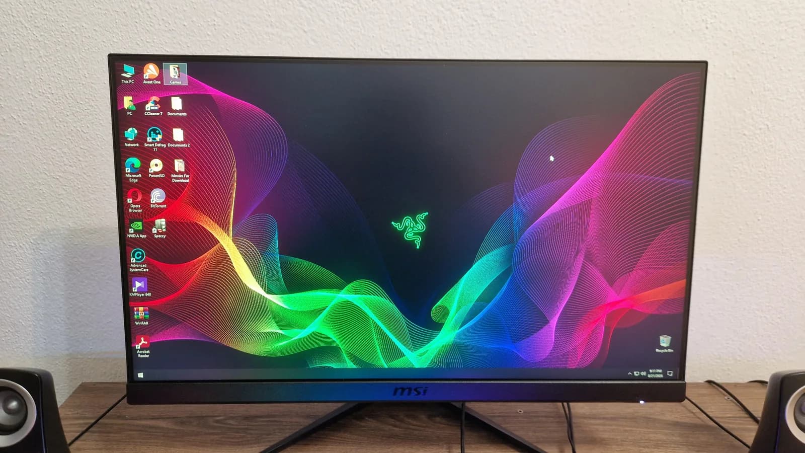 Monitor gaming MSI Optix G241, 23.8", 144 Hz — foto 1 nga 8