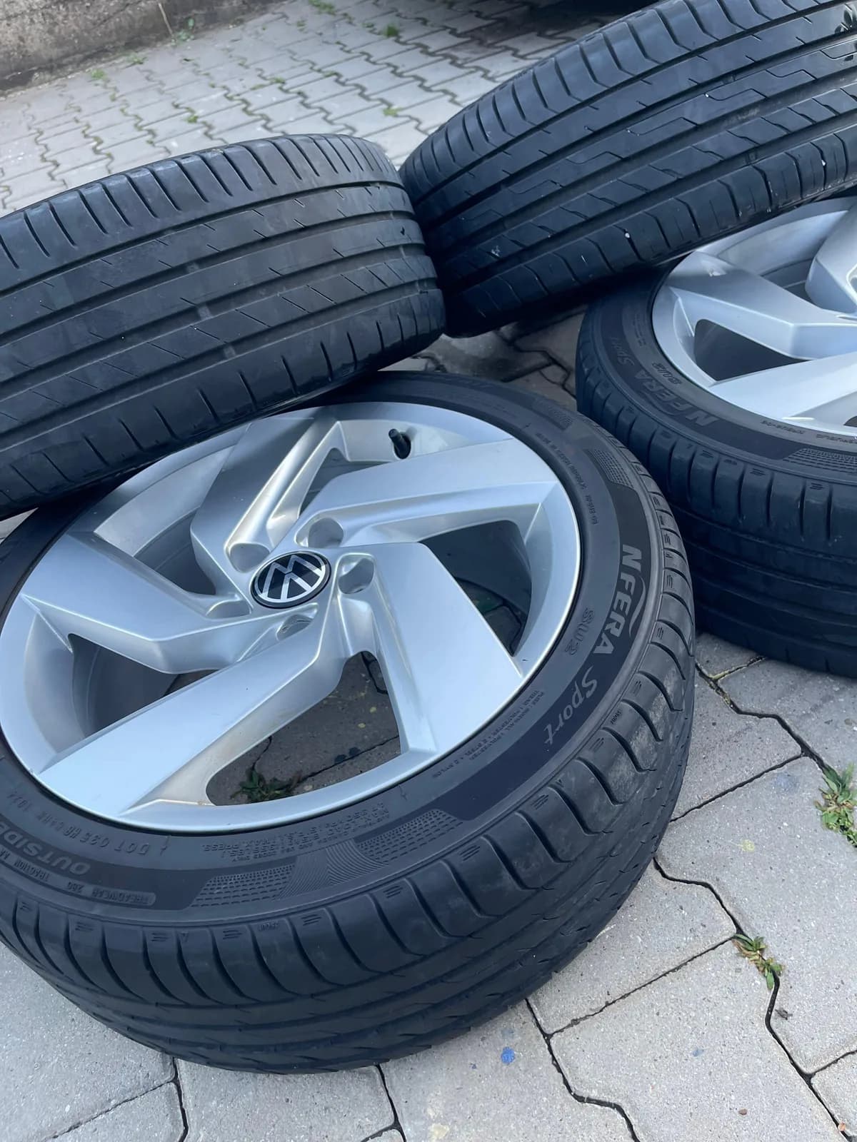 Disqe origjinale R17 për VW Golf 8 — foto 2 nga 12
