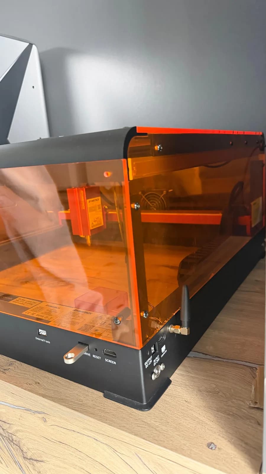 AtomStack A24 Pro 24W – makinë lazer për gravurë dhe personalizim — foto 2 nga 5