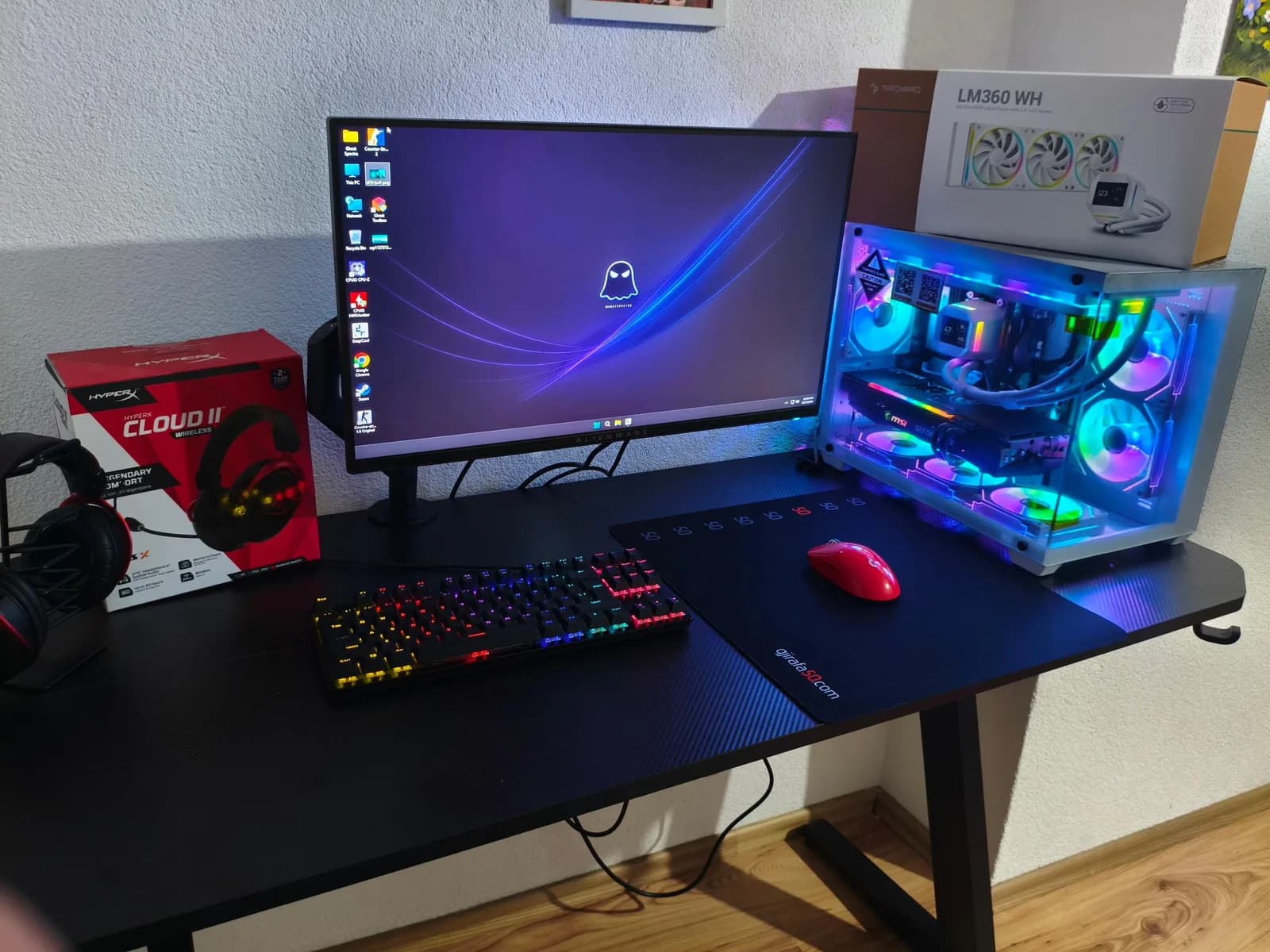 Gaming setup me Ryzen 7 7800X3D — foto 1 nga 10