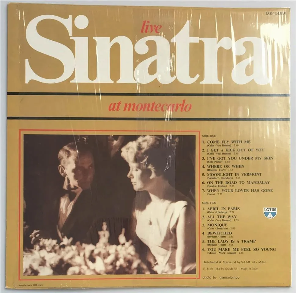 Pllakë Vinyl Frank Sinatra – 1982 — foto 1 nga 2