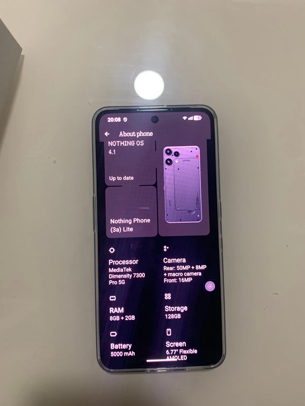 Nothing Phone 3A Lite — foto 2 nga 2