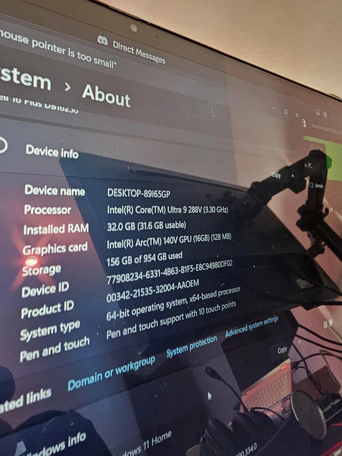 Dell Laptop - Intel Core Ultra 9, 32 GB RAM, 1 TB SSD — foto 2 nga 5