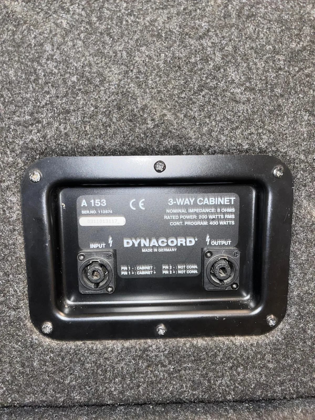Dynacord A153 (3 sistem) — foto 2 nga 3