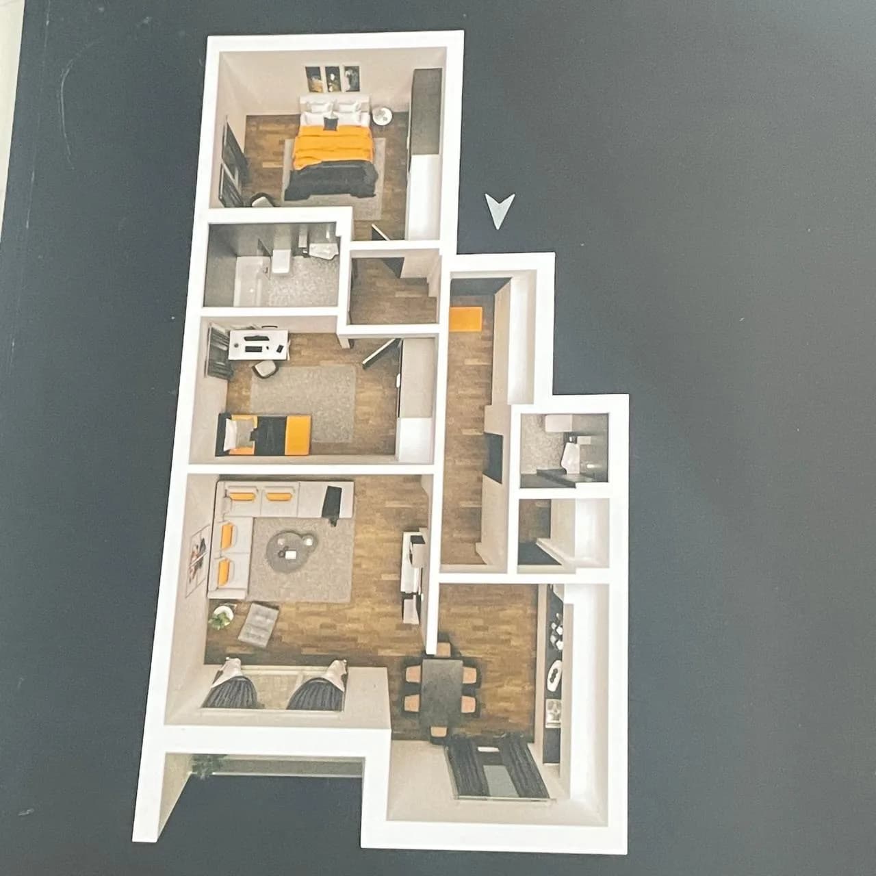 Banesë 94 m2 në shitje - Lagjja e Spitalit, Andrra Residence — foto 2 nga 2