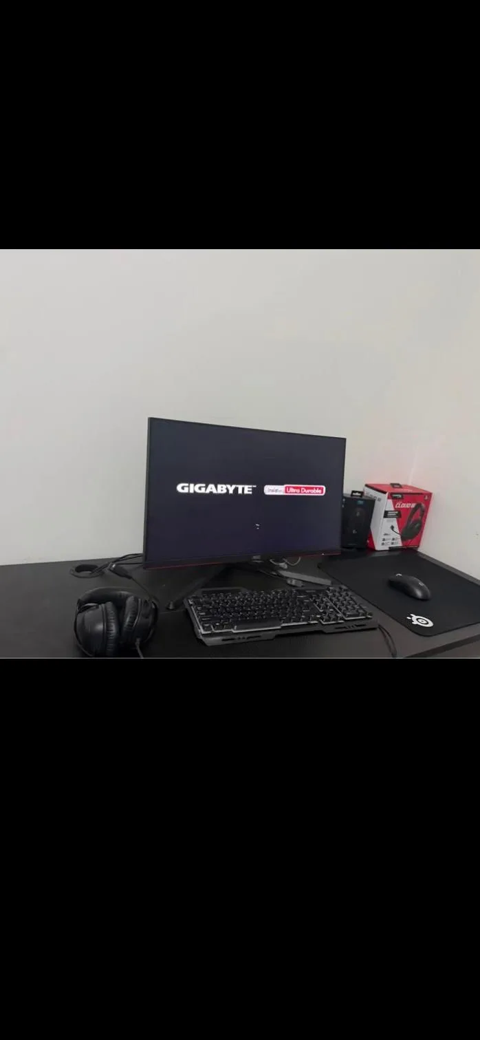 Gaming PC - Full Setup - RTX 4060 Ti, Ryzen 5 7600X dhe monitor 240Hz — foto 1 nga 2