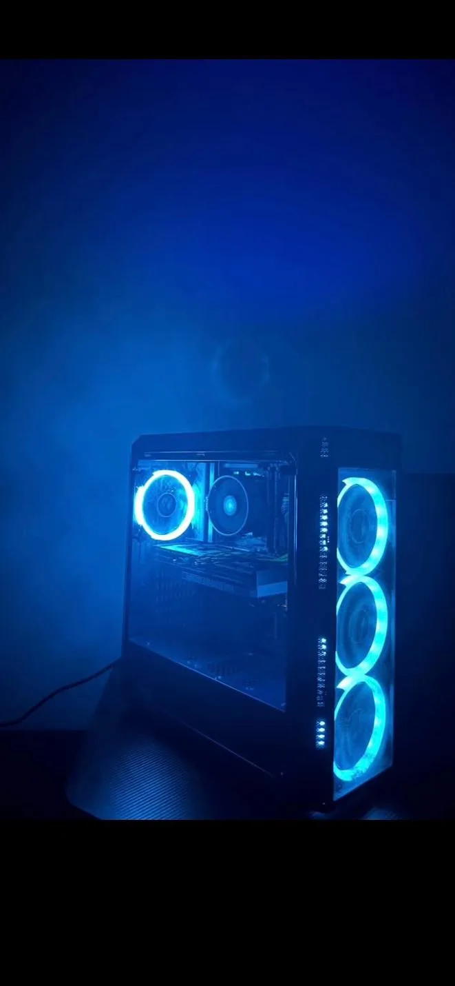 Gaming PC - Full Setup - RTX 4060 Ti, Ryzen 5 7600X dhe monitor 240Hz — foto 2 nga 2