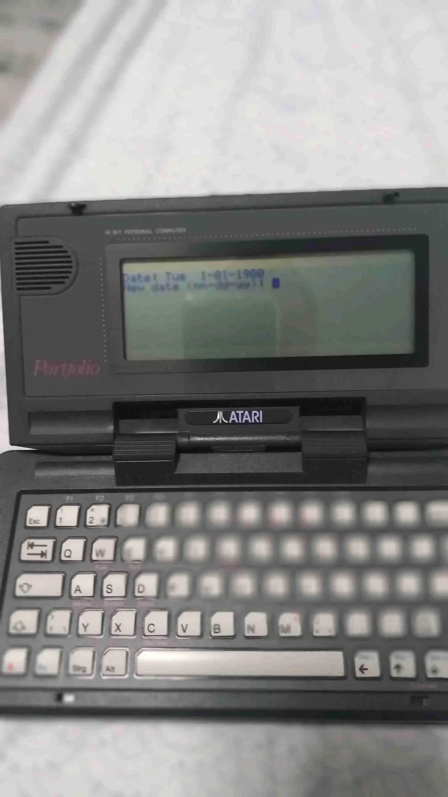 Kompjuter Atari Portfolio vintage — foto 2 nga 7