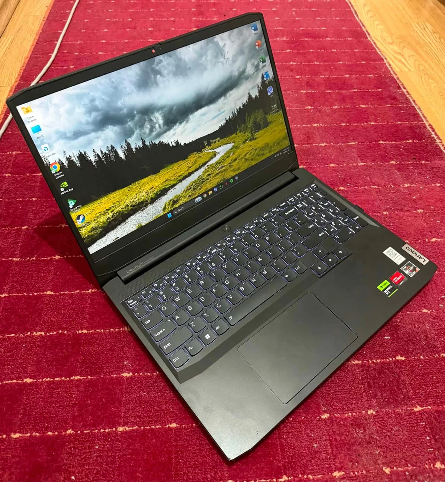 Shitet laptop Lenovo IdeaPad Gaming 3 15ACH6, 15.6", Ryzen 5, 16 GB RAM, 512 GB SSD, RTX 2050 — foto 1 nga 7