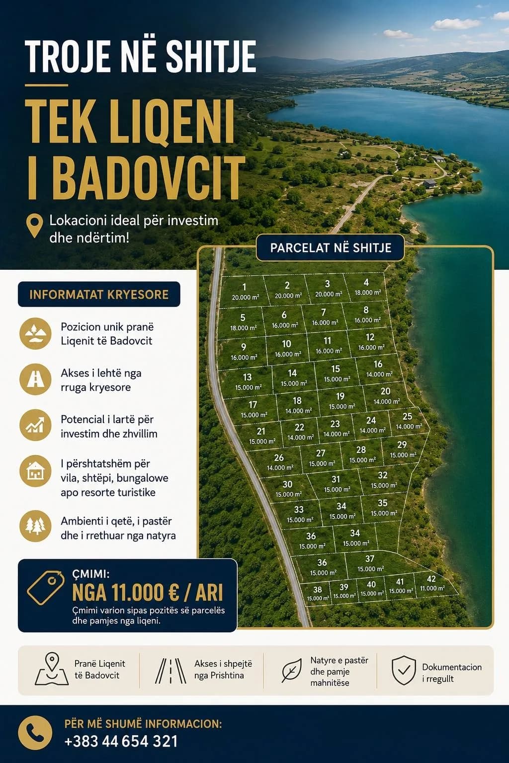 Troje në shitje në Badovc — foto 1 nga 5