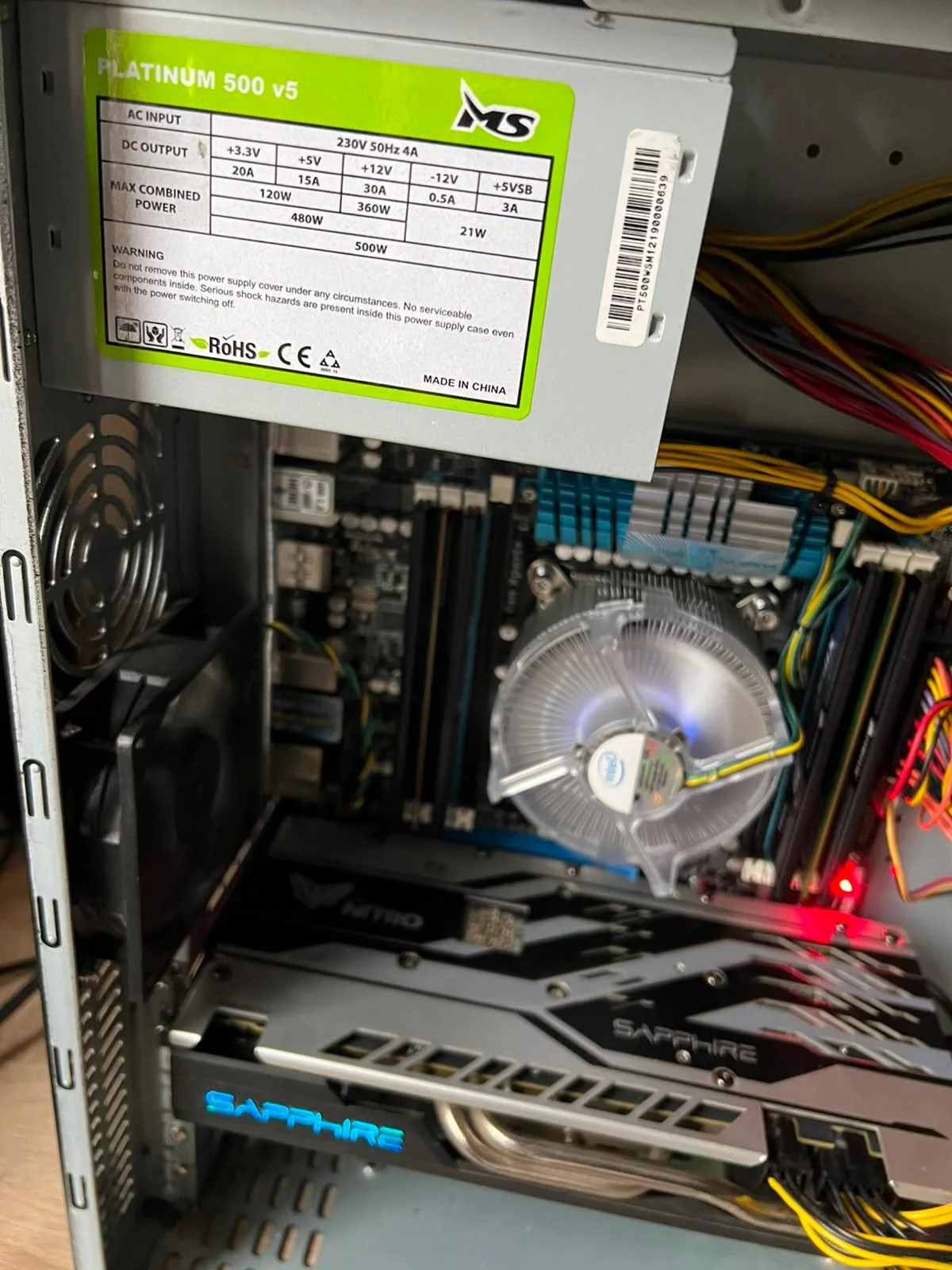 Gaming PC - RX580 8GB - 16GB RAM - i7 intel — foto 1 nga 4