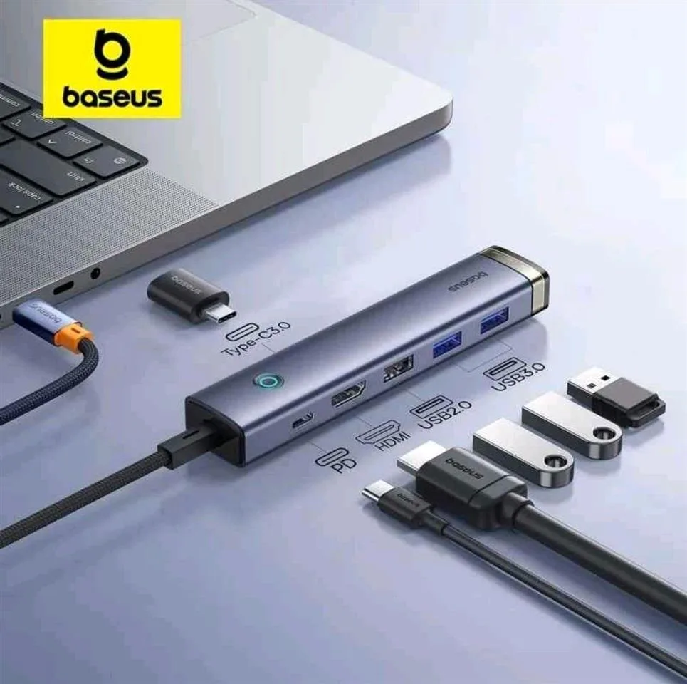Baseus UltraJoy Series 6 Hub — foto 1 nga 6