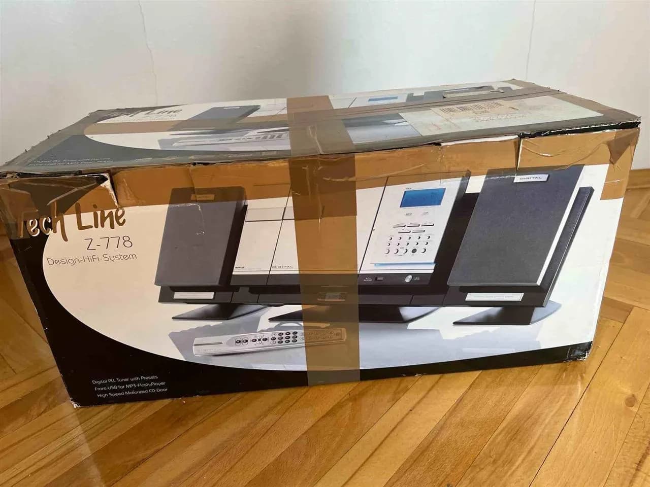 Sistem radio Hi-Fi Techline me CD dhe MP3 — foto 1 nga 6