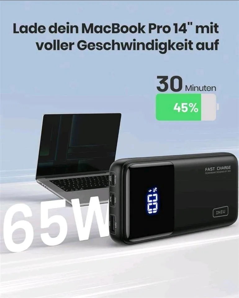 Inui PowerBank 20 000 mAh — foto 2 nga 7