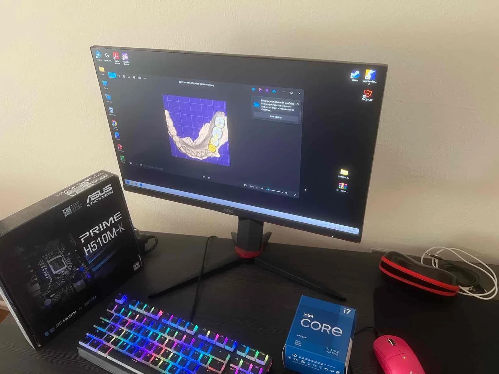 Monitor AOC 23.8" — foto 2 nga 4