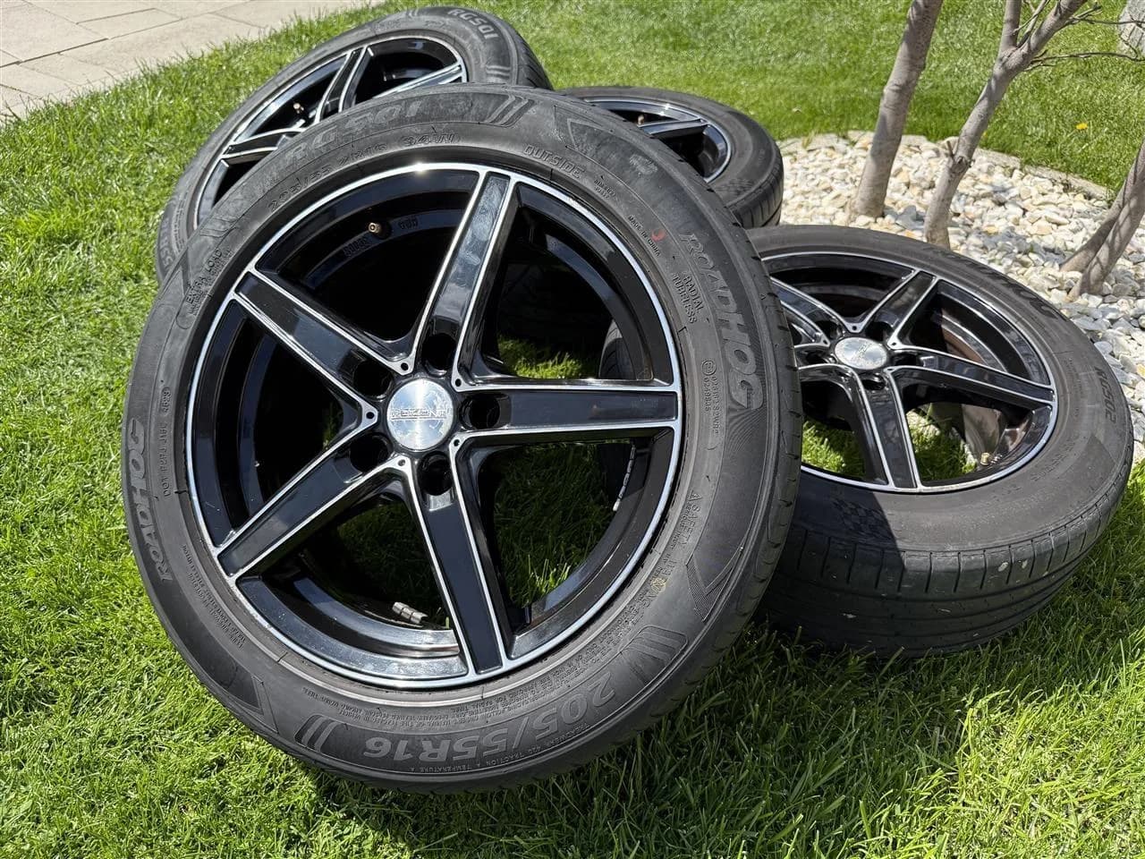 Felne alumini me goma vere, 280 € — foto 2 nga 6