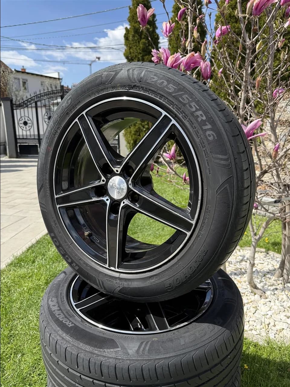 Felne alumini me goma vere, 280 € — foto 1 nga 6