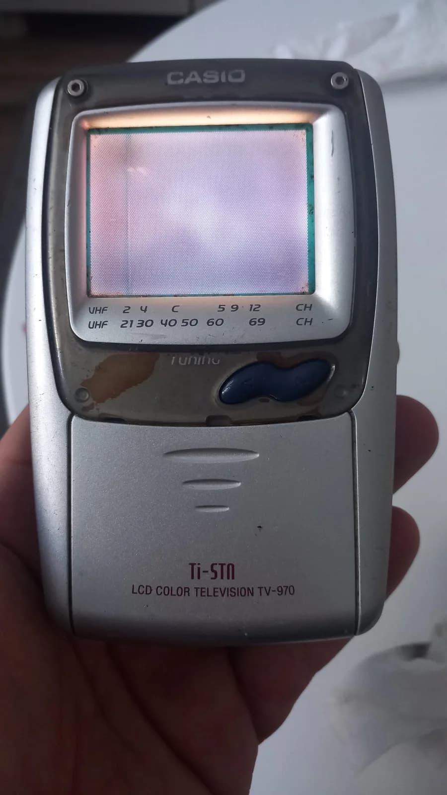 Casio TV-970 mini televizor — foto 1 nga 11