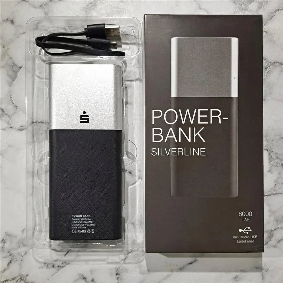 Powerbank SILVERLINE — foto 1 nga 2