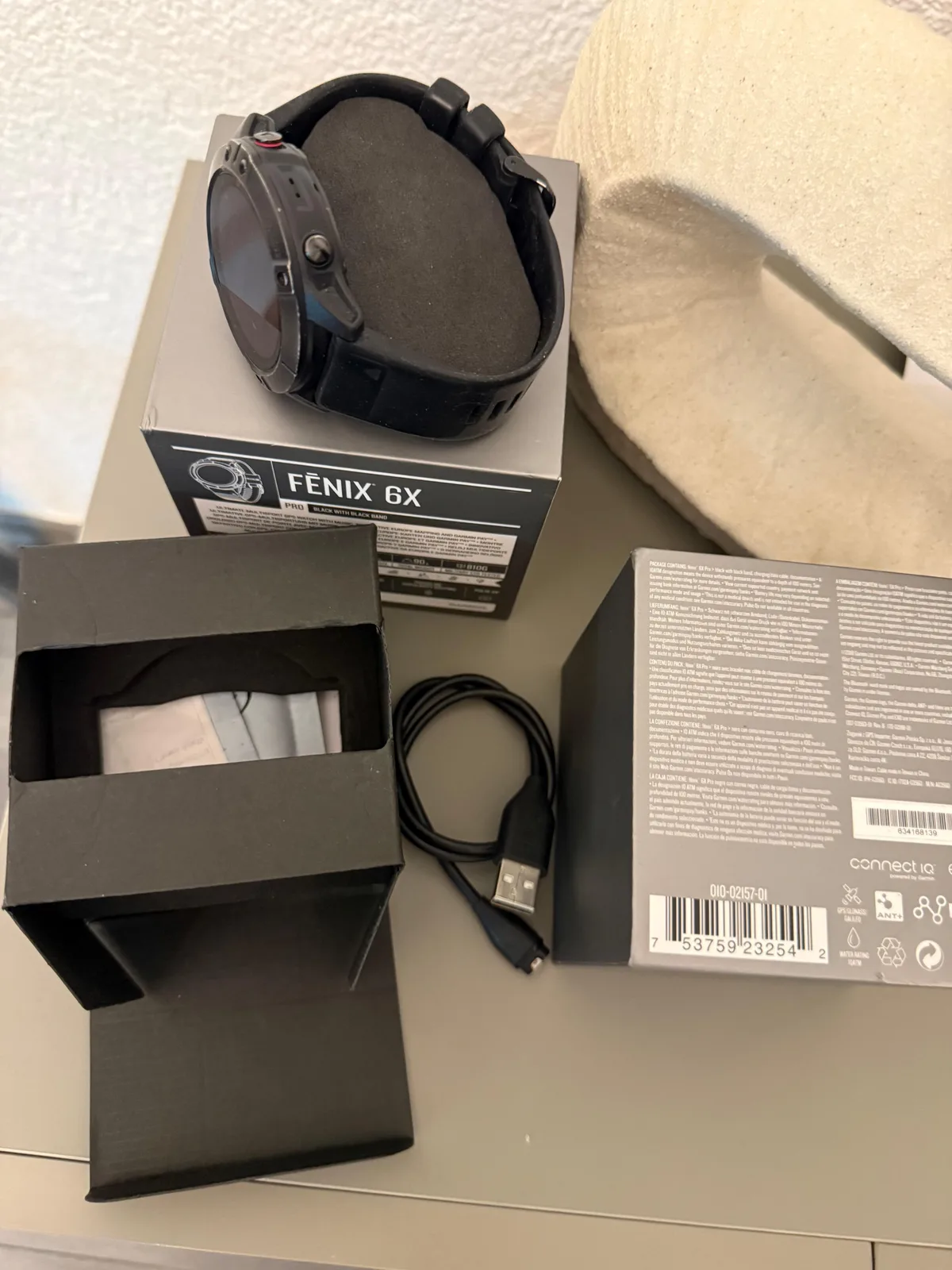 Garmin 6X Pro — smartwatch multisport GPS — foto 1 nga 3