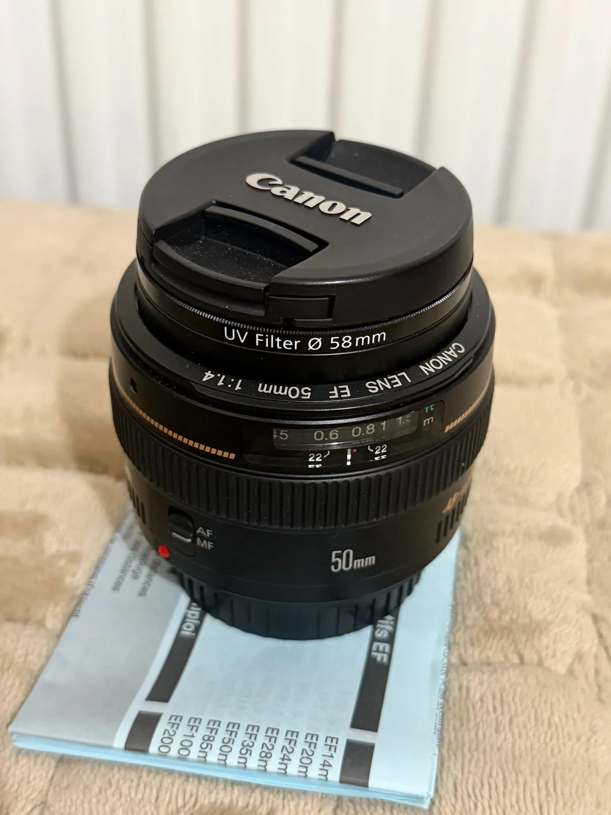 Canon EF 50mm f/1.4 USM — lente standard dhe telefoto e mesme — foto 1 nga 12