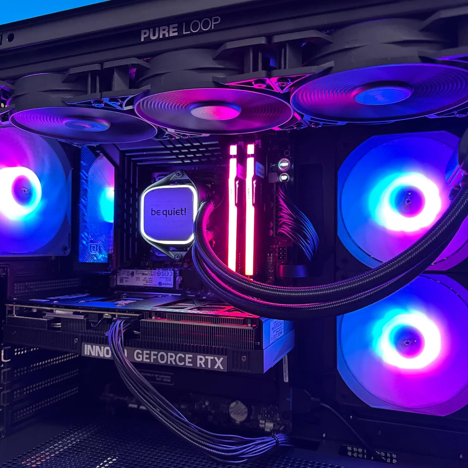 PC me i9-13900K, 32 GB RAM DDR5, 1 TB SSD dhe RTX 4060 Ti 16 GB — foto 2 nga 5