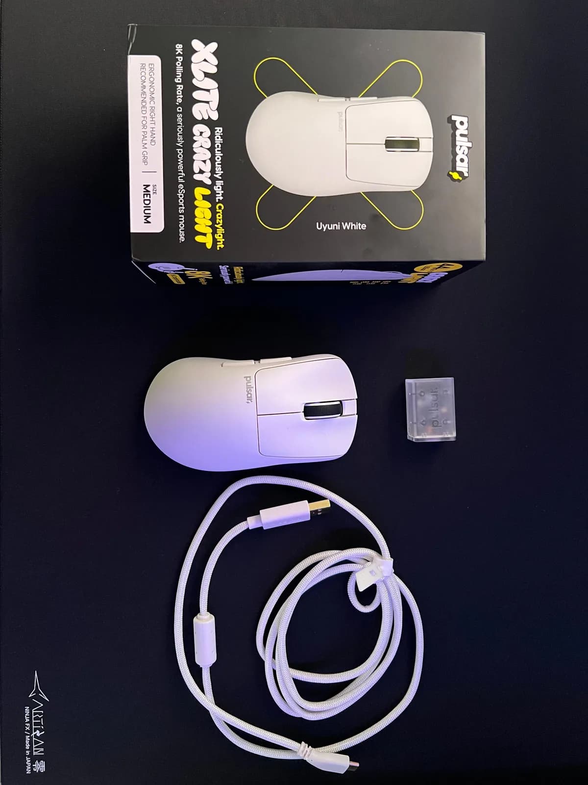 Maus Pulsar Xlite Crazy Light, 44 gram — foto 1 nga 6