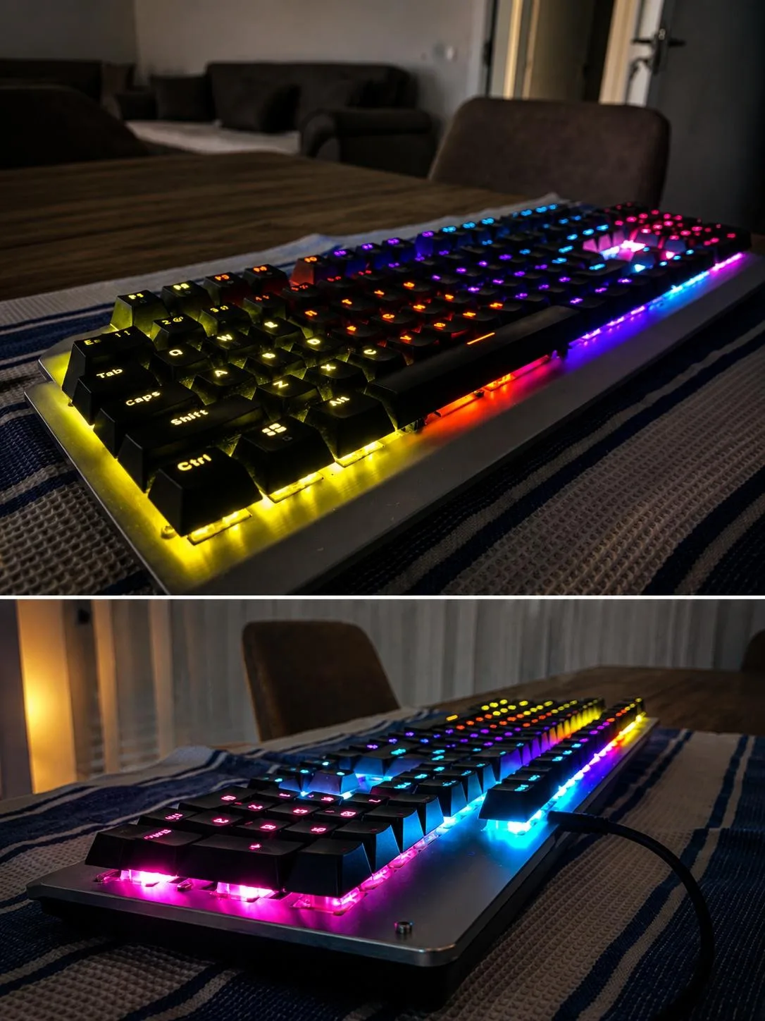 White Shark GK-1926 RGB tastierë mekanike — foto 1 nga 2