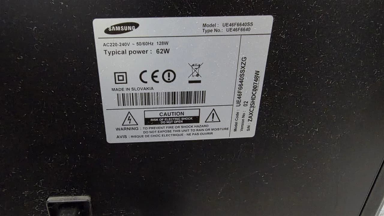 Samsung 3D 46" UE46F6640, i importuar nga Zvicra — foto 2 nga 3