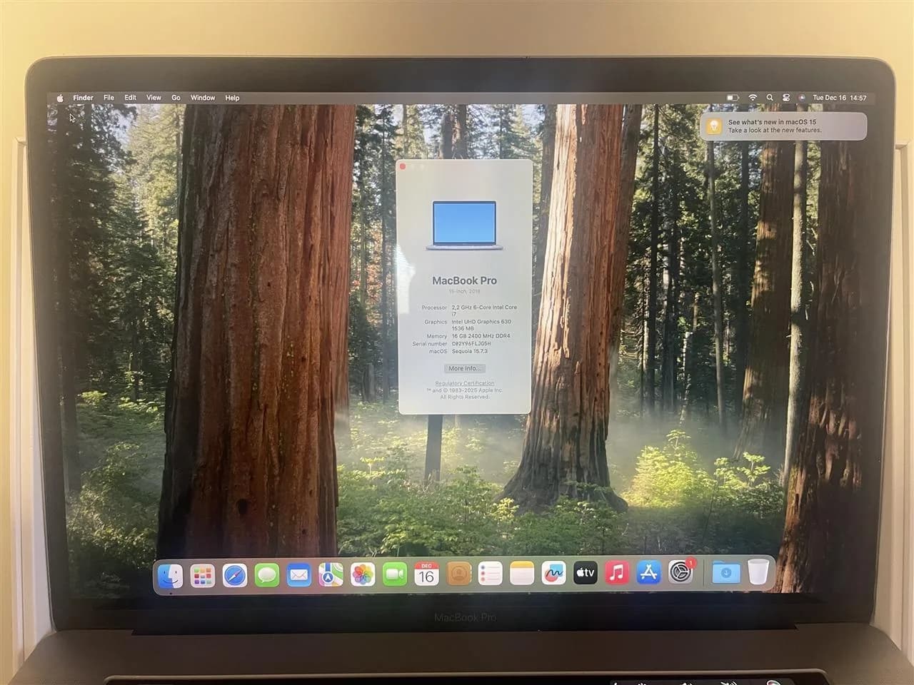 MacBook Pro 2018 — foto 1 nga 5
