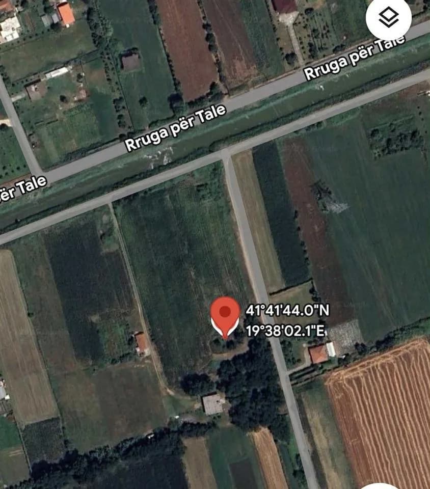 Shitet tokë në Tale, Shqipëri — 28 ari, 2000 € për ari — foto 2 nga 2