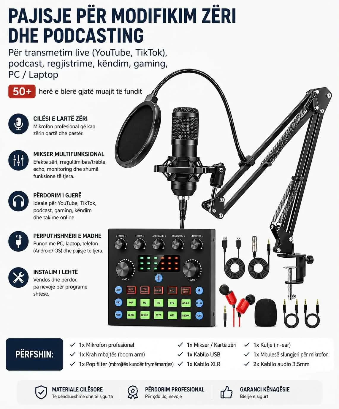 Pajisje për modifikim zëri dhe podcasting — foto 1 nga 3